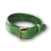 Green classy leather belt.png